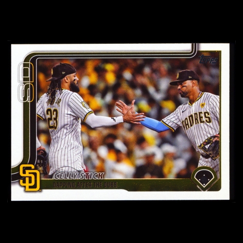 Xander Bogaerts 2025 Topps Checklist Padres