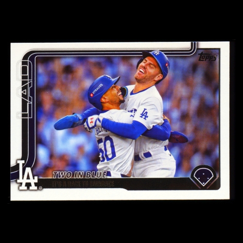 Mookie Betts 2025 Topps Checklist Dodgers