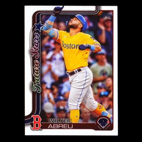 Wilyer Abreu 2025 Topps Future Stars Red Sox