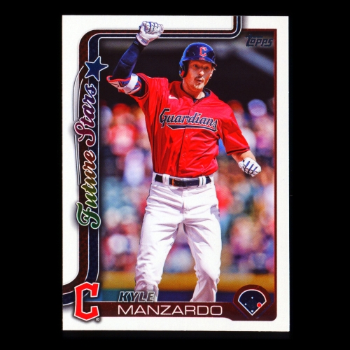 Kyle Manzardo 2025 Topps Future Stars Guardians