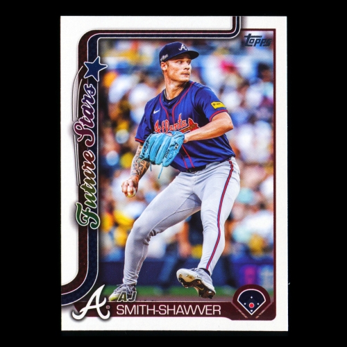 AJ Smith-Shawver 2025 Topps Future Stars Braves