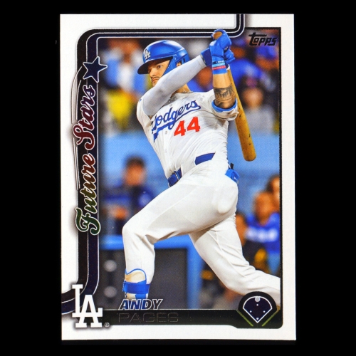 Andy Pages 2025 Topps Future Stars Dodgers