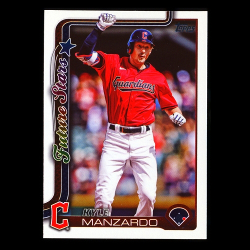 Kyle Manzardo 2025 Topps Future Stars Guardians