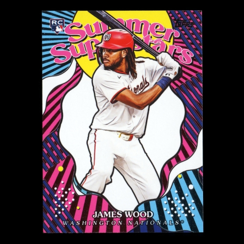 James Wood RC 2025 Topps Summer Superstars Rookie Nationals