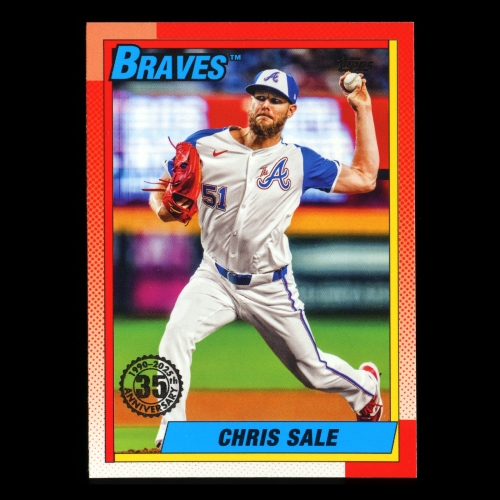 Chris Sale 2025 Topps '90 Topps Series 2 Retro Braves