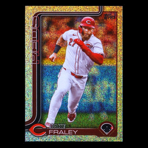 Jake Fraley 2025 Topps Sandglitter Reds
