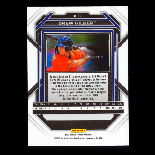 Drew Gilbert 2023 Prizm Astros