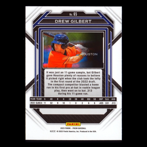 Drew Gilbert 2023 Prizm Astros