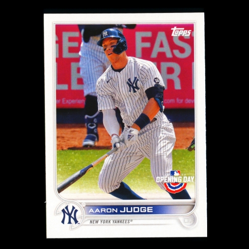 Aaron Judge 2022 Topps Opening Day Yankees