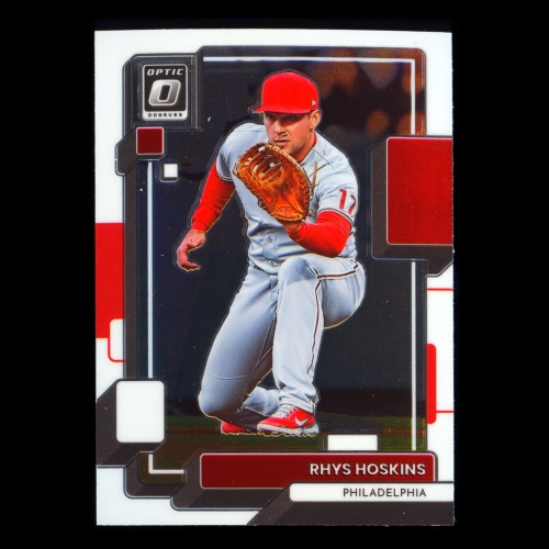 Rhys Hoskins 2022 Donruss Optic Phillies