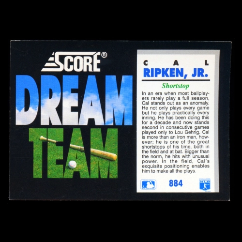 Cal Ripken 1992 Score Dream Team Orioles