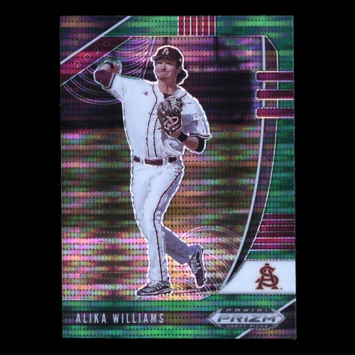 Alika Williams 2020 Prizm Draft Picks Prizms Green Pulsar Sun Devils
