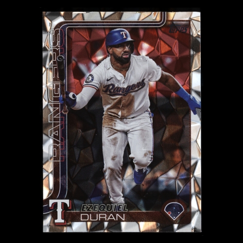 Ezequiel Duran 2025 Topps Diamante Foil Rangers