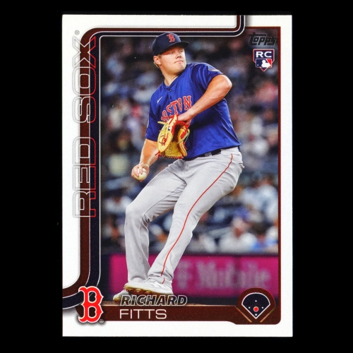 Richard Fitts RC 2025 Topps Rookie Red Sox