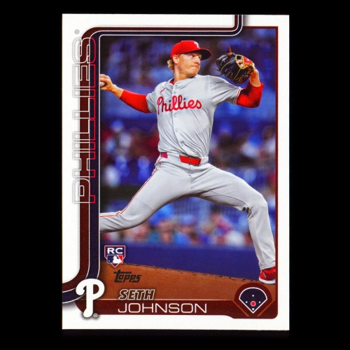 Seth Johnson RC 2025 Topps Rookie Phillies