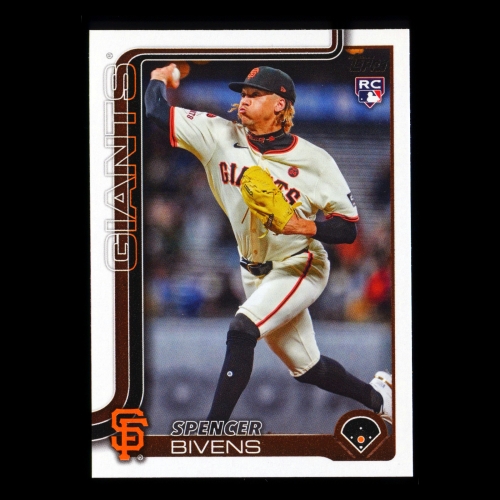 Spencer Bivens RC 2025 Topps Rookie Giants