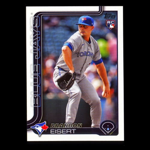 Brandon Eisert RC 2025 Topps Rookie Blue Jays
