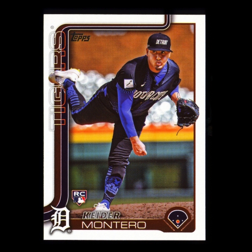 Keider Montero RC 2025 Topps Rookie Tigers