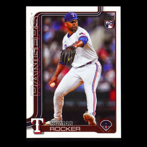 Kumar Rocker RC 2025 Topps Rookie Rangers