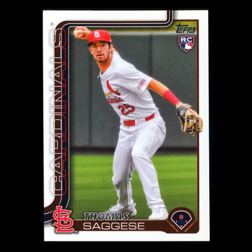 Thomas Saggese RC 2025 Topps Rookie Cardinals