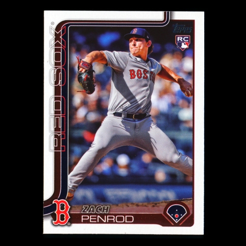 Zach Penrod RC 2025 Topps Rookie Red Sox