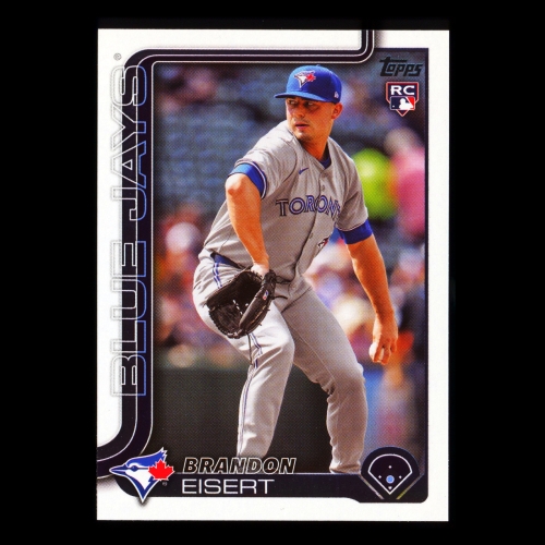 Brandon Eisert RC 2025 Topps Rookie Blue Jays