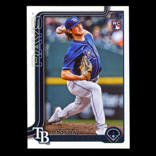 Mason Montgomery RC 2025 Topps Rookie Rays