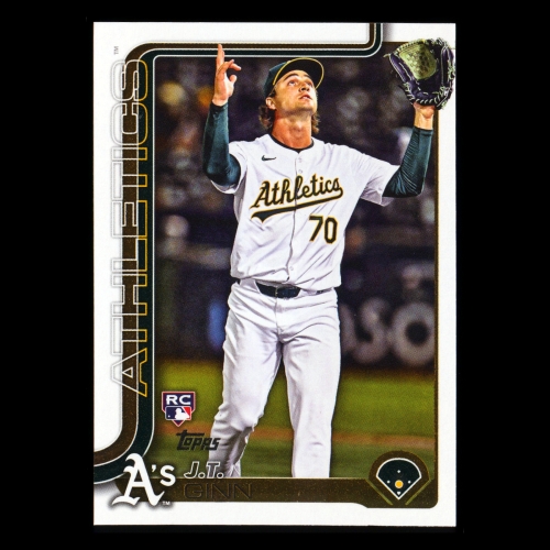 J.T. Ginn RC 2025 Topps Rookie Athletics