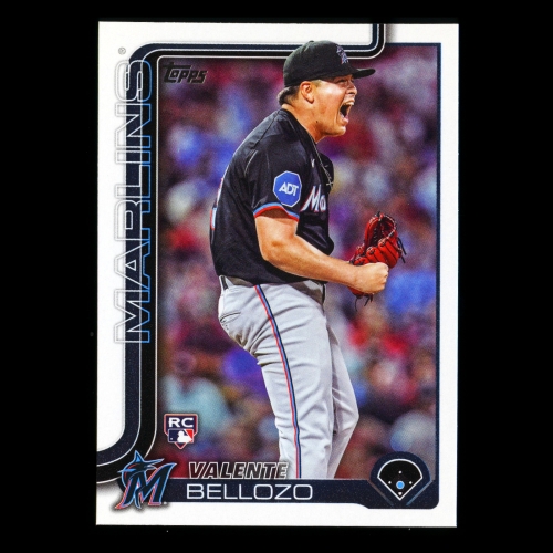 Valente Bellozo RC 2025 Topps Rookie Marlins