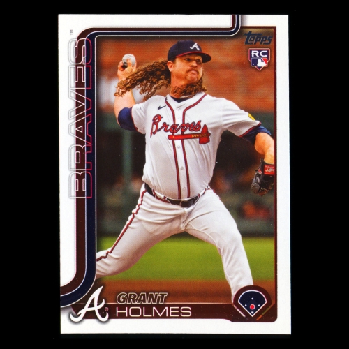 Grant Holmes RC 2025 Topps Rookie Braves