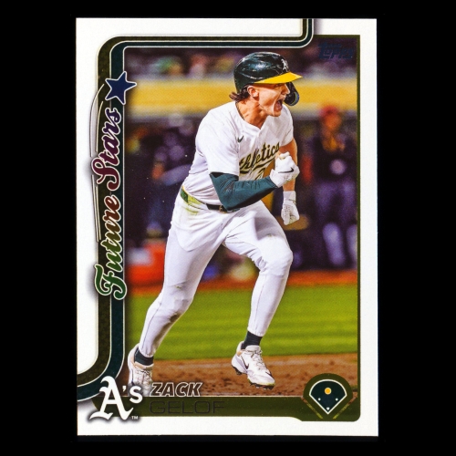 Zack Gelof 2025 Topps Future Stars Athletics