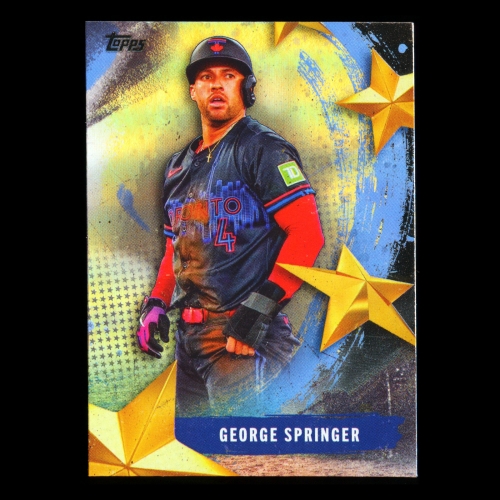 George Springer 2025 Topps Stars of MLB Blue Jays