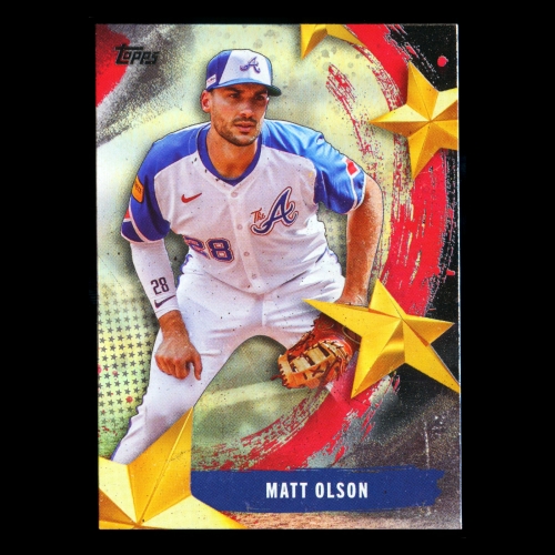 Matt Olson 2025 Topps Stars of MLB Braves