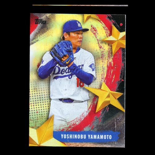 Yoshinobu Yamamoto 2025 Topps Stars of MLB Dodgers