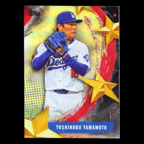 Yoshinobu Yamamoto 2025 Topps Stars of MLB Dodgers