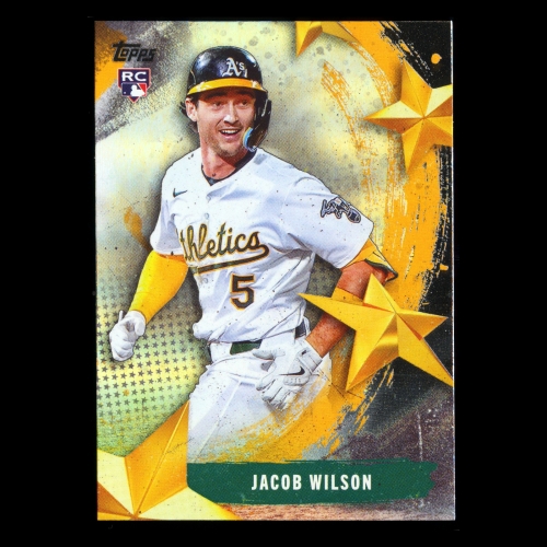 Jacob Wilson RC 2025 Topps Stars of MLB Rookie Athletics