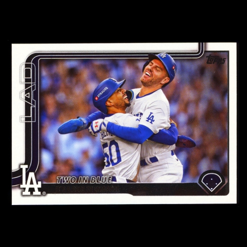 Mookie Betts 2025 Topps Checklist Dodgers