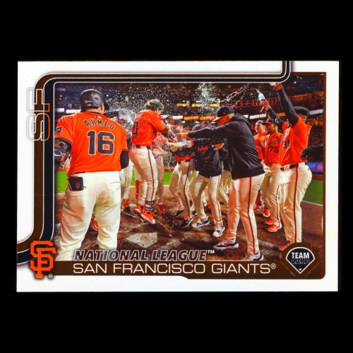 San Francisco Giants 2025 Topps Team Card Giants