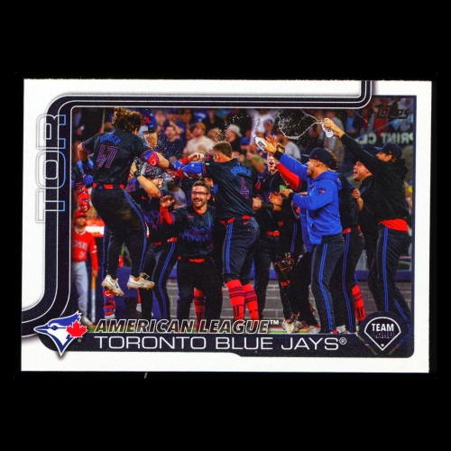 Toronto Blue Jays 2025 Topps Team Card Blue Jays