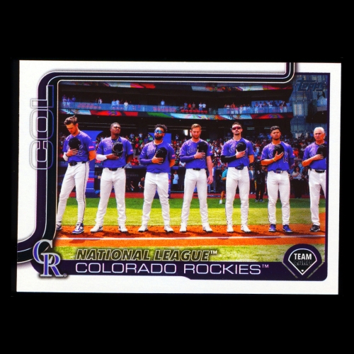 Colorado Rockies 2025 Topps Team Card Rockies