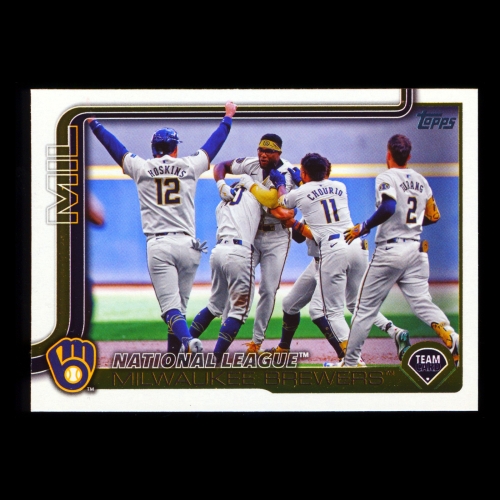 Milwaukee Brewers 2025 Topps Team Card Brewers