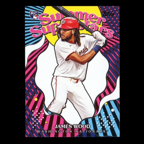 James Wood RC 2025 Topps Summer Superstars Rookie Nationals