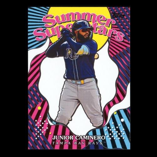 Junior Caminero 2025 Topps Summer Superstars Rays