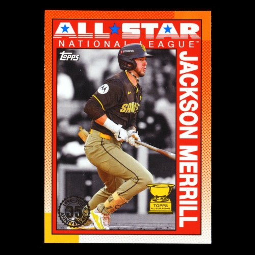 Jackson Merrill 2025 Topps '90 Topps All Star Rooklie Padres