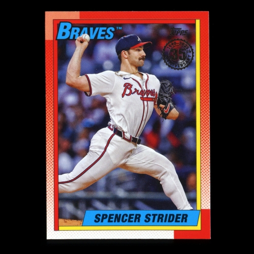 Spencer Strider 2025 Topps '90 Topps Series 2 Braves