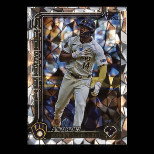 Andruw Monasterio 2025 Topps Diamante Foil Brewers
