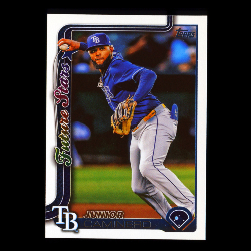 Junior Caminero 2025 Topps Future Stars Rays