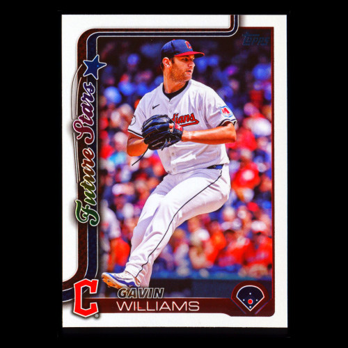 Gavin Williams 2025 Topps Future Stars Guardians