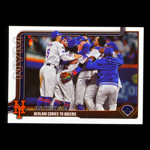 Brandon Nimmo 2025 Topps Checklist Mets