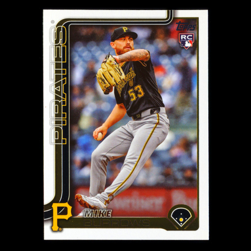 Mike Burrows RC 2025 Topps Rookie Pirates